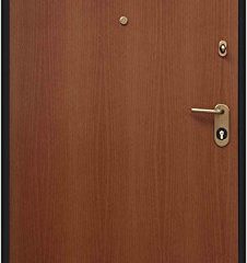 Util.Fer Defender - Puerta blindada, color nogal