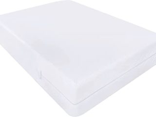 Utopia Bedding Impermeable Funda De Colchón 150 x 200 x 30 cm con Cremallera, Protector De Colchón a Prueba De Chinches Y Ácaros