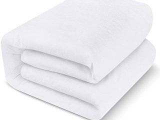 Utopia Bedding Impermeable Protector De Colchón 150 x 200 cm, Premium Funda De Colchón De Rizo 200 gsm, Transpirable, Elástico En Todo El Contorno