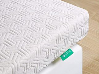 UTTU Topper Viscoelástico 135x190 6 cm, Topper Colchon Viscoelástico Antiestático, Sobrecolchón con Funda Suave Extraíble y Lavable