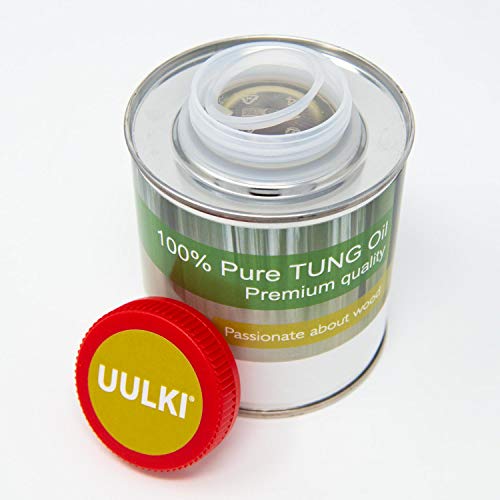 Uulki Aceite de tung 100% Puro | Cuidado de la madera para interiores y exteriores