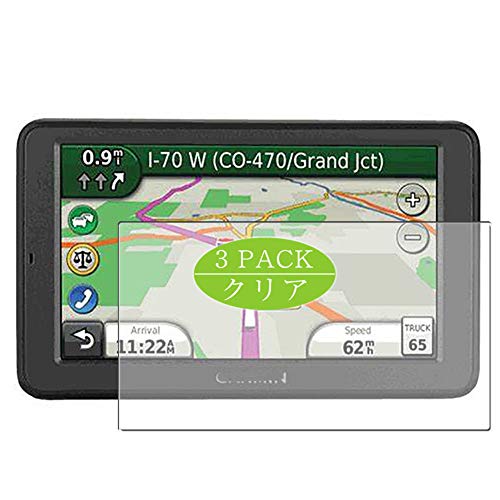 VacFun 3 Piezas HD Claro Protector de Pantalla para Garmin Dezl 560LMT, Screen Protector Sin Burbujas Película Protectora (Not Cristal Templado)