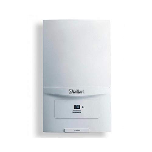 Vaillant Caldera de gas de condensación mixta de la gama Ecotec Pure, 13,2kW, modelo VMW 236/7-2 de gas natural, 33,5 x 44 x 72 centímetros (referencia: 2519977), Blanco, Estándar