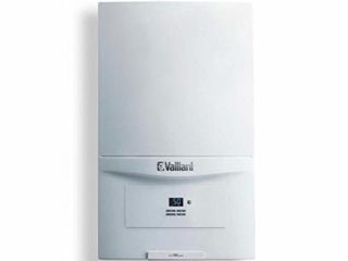 Vaillant Caldera de gas de condensación mixta de la gama Ecotec Pure, 13,2kW, modelo VMW 236/7-2 de gas natural, 33,5 x 44 x 72 centímetros (referencia: 2519977), Blanco, Estándar