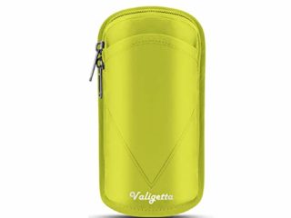 Valigetta Funda para móviles Universal de 6,5” - Estuche Impermeable con Cierre para móvil – Ciclismo y Otros Deportes. (Amarillo)