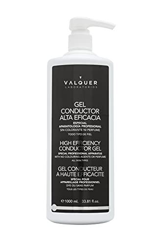 Valquer Gel Conductor Corporal & Facial - Para aparatología profesional (ultrasonidos, electroterapia, radiofrecuencia, cavitación, ipl, láser, etc).