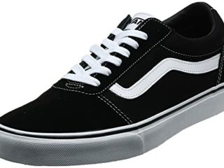 Vans Ward Suede/Canvas, Zapatillas, Black/White Iju, 38 EU