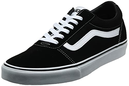 Vans Ward Suede/Canvas, Zapatillas, Black/White Iju, 38 EU