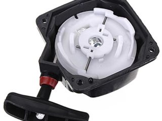 vap26 Conjunto de Arranque del arrancador arrancador de Arranque de Retroceso para cortacésped para desbrozadora Strimmer(Negro)