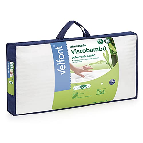 Velamen - Almohada Velfont Visco Bambú 90