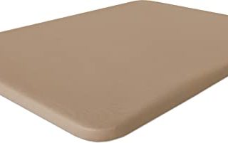 Ventadecolchones - Base Tapizada Modelo Drago con Sistema Antiruido Sin Patas 3D Beige Medida 90 x 190 cm