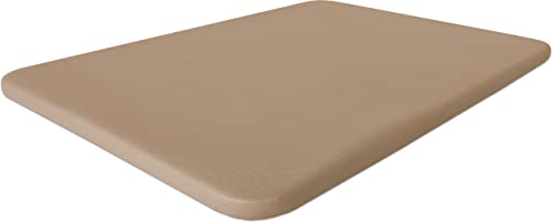 Ventadecolchones - Base Tapizada Modelo Drago con Sistema Antiruido Sin Patas 3D Beige Medida 90 x 190 cm