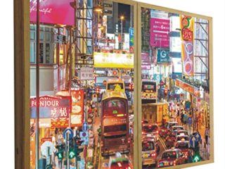Ventanas Falsas Iluminadas con Leds Mong Kok Hong Kong