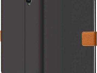 Verco Funda para Samsung Galaxy Tab A 10.5 Pulgadas 2018, Carcasa Folio Ligera con Tapa Case Cuero sintético Protección [T590/T595], Negro