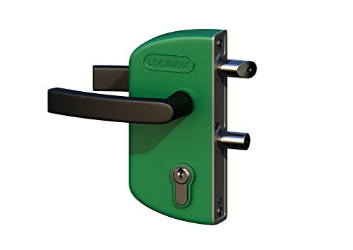 Verde lakz P1 Precio wertes Puerta para jardín de candado con carcasa de poliamida y acero inoxidable de Mecanismo