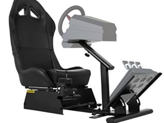 VEVOR Asiento para Simulación de Conducción Racing Simulator Simulador de Conduccion PS4 Completo Simulador Cabina Playseat PS4 G25 / G27 / G29 / G920
