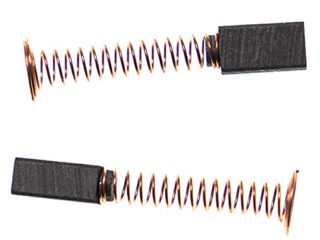 vhbw 2x escobilla carbón motor carbono 11 x 6 x 4,75 mm compatible con Dremel 395 (F013039512), 395 (F0130395CA) herramientas eléctricas