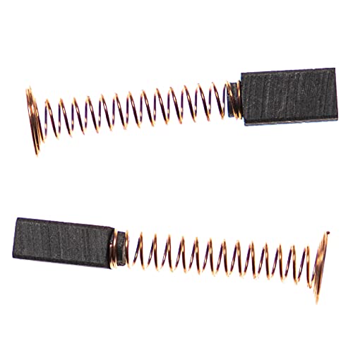 vhbw 2x escobilla carbón motor carbono 11 x 6 x 4,75 mm compatible con Dremel 395 (F013039512), 395 (F0130395CA) herramientas eléctricas
