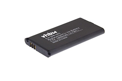 vhbw Batería compatible con Nintendo 3DS LL, 3DS XL, DS XL 2015, New 3DS XL reemplaza Nintendo SPR-001, SPR-003, SPR-A-BPAA-CO consola (1800mAh, 3,7V, Li-Ion)