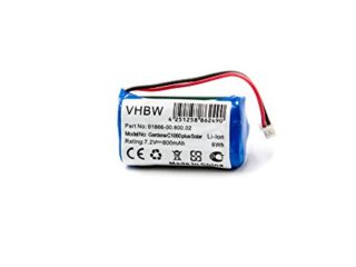 vhbw Batería Li-Ion 800mAh (7.4V) para programador de riego Gardena C1060 plus Solar