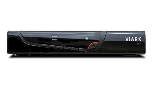 Viark Sat - Receptor Satélite Digital Full HD DVB-S2 Multistream H.265/HEVC, con LAN, Antena WiFi USB y Lector de Tarjetas CA