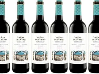 Viñas Del Vero Tinto Cabernet-Merlot - Vino D.O. Somontano - 6 botellas de 750 ml - Total: 4500 ml