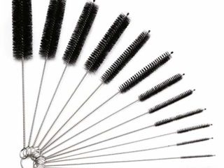 Vicloon Conjunto de 13 Botella de Limpieza Cepillos, Nylon Cepillos de Botella, Tubo Limpieza del Sistema de Cepillo