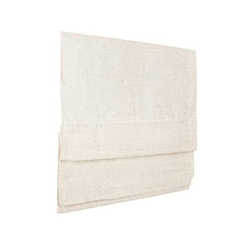 Victoria M. Ivora Estor Plegable, Cortina Plegable paqueto, 160 x 175 cm, Marfil Jaspeado