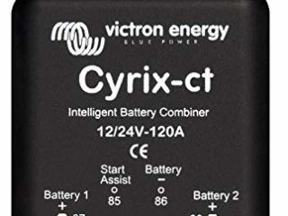 Victron Energy CYR010120011 Acoplador de batería Cyrix-CT, 12V / 24V, 120A