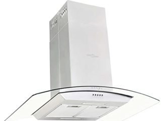vidaXL Campana Extractora de Techo 90cm Acero Inoxidable 756m³/h LED Cocina