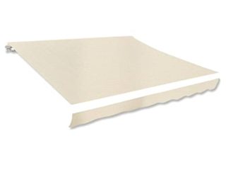 vidaXL Parte Superior del Toldo de Lona Color Crema 3 x 2,5 m (Marco No Incluido)