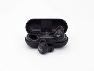 Vieta Pro VHP-TW20BK Auricular Bluetooth 5.0 con Función Manos Libres, Resistencia al Agua ipx7, 18 horas de Batería y Acceso al Asistente de Voz, Negro, 12 x 4 x 12 cm