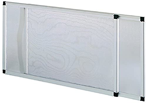 Vigor 75010 mosquitera, extensible, anodizado, Altura de 50 x 70