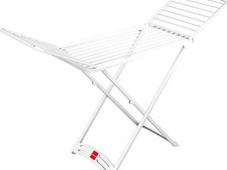 Vileda Solar X-Legs - Tendedero de resina, Plástico, Blanco, 125.5 x 9.5 x 55 cm