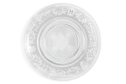Villa d'Este Home Tivoli 2195440 Imperial - Juego de 6 platos para pan (cristal)