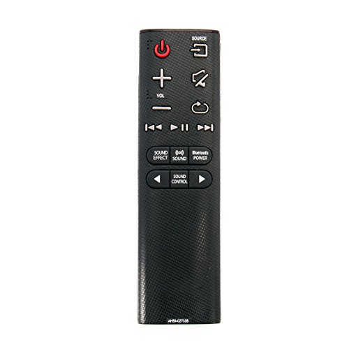 VINABTY AH59-02733B Control Remoto Compatible con la Barra de Sonido Samsung HWK360 HWK450 PS-WK450 HW-K450 Hw-k360 Ps-wk360 Hw-km36c Hw-km36 HW-J4000 HW-JM4000