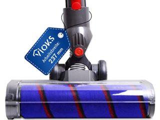 VIOKS Cepillo de repuesto para aspiradora Dyson V7 966489-08 / Cepillo de repuesto Dyson para cepillo eléctrico Dyson con rodillo suave / Dyson