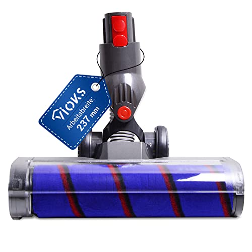 VIOKS Cepillo de repuesto para aspiradora Dyson V7 966489-08 / Cepillo de repuesto Dyson para cepillo eléctrico Dyson con rodillo suave / Dyson