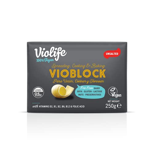 Violife Vioblock Vegetal 250 g Sin Sal Pastilla