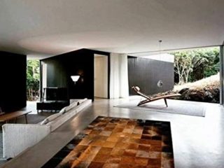 Vip Leather Nueva Alfombra de Piel de Vaca Patchwork. Diseno Exclusivo. Codigo Ar126 (180 cm x 240 cm)