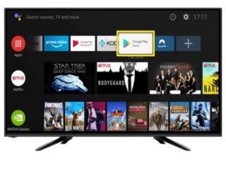 Vispera Ai24T1 24" Smart HD Ready Google Android TV con Freeview Play, Google Assistant, Google Chromecast, Disney+, Netflix, Prime Video, YouTube: Negro