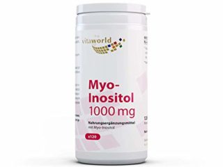 Vita World Myo Inositol 1000mg 120 Cápsulas Vegetales Made in Germany