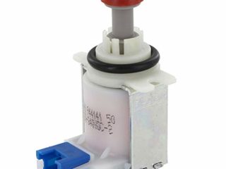 Válvula magnética de desagüe para bolsa de agua en lavavajillas / errores E19 / compatible con Bosch 631199 00631199 Neff Gaggenau Küppersbusch Balay