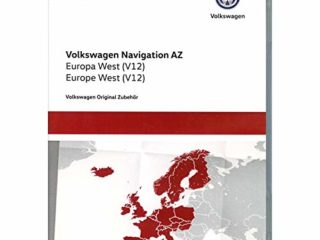 Volkswagen 3AA051866BE - Tarjeta SD Original de VW V12 Europa West RNS 315 Sistema de navegación Navi Software Actualización, sólo para Plataforma AZ