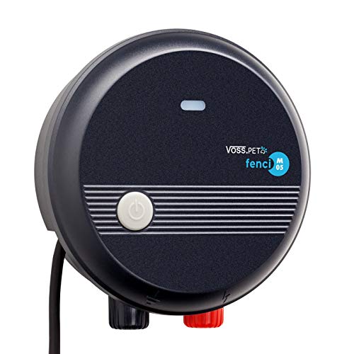 VOSS.PET Pastor eléctrico fenci M05, Electrificador de cercados 230V, para Perros, Gatos y Uso en el jardín