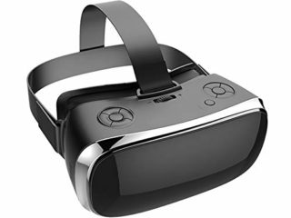 VR Gafas, Gafas de Realidad Virtual para PC PS4, Auriculares 3D, panorámica 100 ° FOV VR Gafas, Tiene más de 100 Juegos de Realidad Virtual y aplicación Descargas