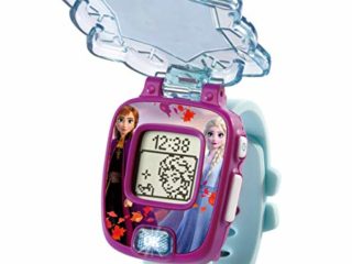 VTech- Frozen II, Anna y Elsa Disney Reloj Mágico Educativo, Multicolor, única (3480-518822)