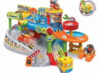 VTech - Garaje Multitaller TutTut Bólidos, incluye vehículo Capicúa la grúa , color/modelo surtido