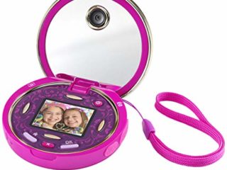 VTech - Kidizoom Pixi, doble cámara compacta de bolsillo para hacer fotos, selfis y vídeos, tapa abatible, juegos, filtros y música MP3 (80-520322) , color/modelo surtido
