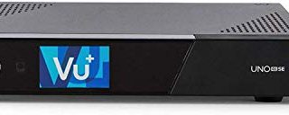 VU+ Uno 4K SE Twin Tuner Linux - Sintonizador Receptor (UHD, 2160p), Negro